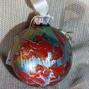 3" Handmade Resin Friendship Ball Ornament